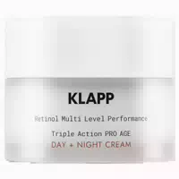 Klapp, Resist Aging Retinol Triple Action Pro Age Day Night Cream