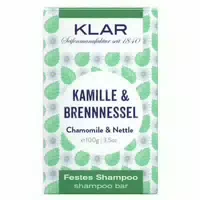Klar Kamille & Brennessel Festes Shampoo