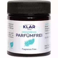 Klars Deo Creme Parfümfrei