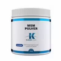 Klean Labs Msm Pulver