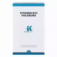 Klean Labs Vitamin B12 Folsäure 100 St Kapseln