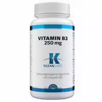 Vitamin B3 250 mg Klean Labs Kapseln 100 st