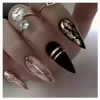 Klebenägel Fullcover 24er Fingernägel Geschenk Frauen m 2829 1 st
