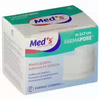 Klebende Wundauflage Meds 1mx7cm Meds