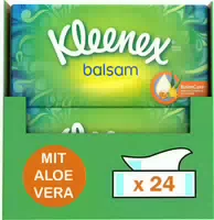 Kleenex Balsam Taschentücher Box 56 st