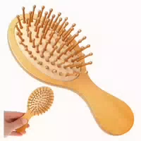 Kleine Bambusbürste für Haarwachstum und Kopfhautmassage, Na 1 st