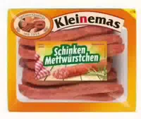 Kleinemas Schinken Mettwürstchen Geräuchert
