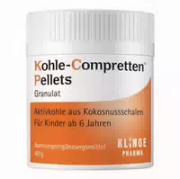 Kohle Compretten Pellets 40 G Granulat