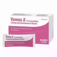 Vomex A Lösung 12,5 Mg Kinder 12 St