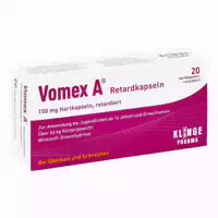 Vomex A bei Übelkeit und Erbrechen 20 st Retard Kapseln