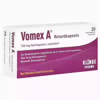 Vertigo Vomex Sr 20 st