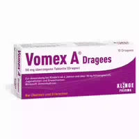 Vomex A Dragees Bei Übelkeit Und Erbrechen 10 St Überzogene Tabletten