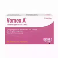 Vomex A Kinder Suppositorien 10 St
