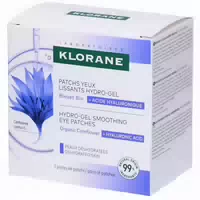 Klorane Glättende Augenpflaster Hydro Gel Kornblume