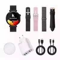 Knauermann Pro 4 Mini 2026 Smartwatch mit Anruf & Sos Funktion