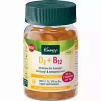 Kneipp D3 B12 Orange Ingwer Geschmack 30 St