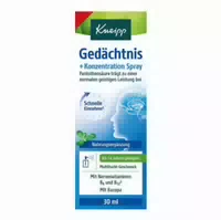 Kneipp Gedächtnis Konzentration Spray 30 Ml