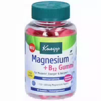 Kneipp Magnesium B12 Gummies Himbeer 60 Stück