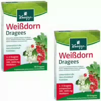 Kneipp Weißdorn Dragees Doppelpack 2x90 St Überzogene Tabletten