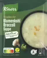 Knorr Feinschmecker Blumenkohl Broccoli Suppe