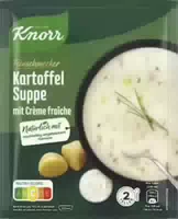 Knorr Feinschmecker Kartoffel Suppe mit Creme Fraîche