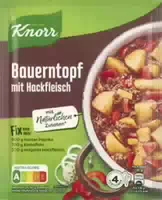 Maggi Fix für Hackfleisch Käse Suppe mit Lauch