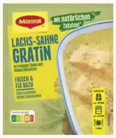 Maggi Fix für Lachs Sahne Gratin