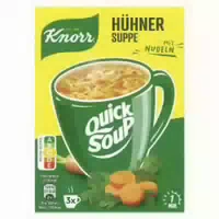 Knorr Quick Soup Hühner Suppe mit Nudeln