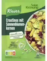 Knorr Salatkrönung Croutinos mit Sonnenblumenkernen