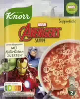 Knorr Suppenliebe Marvel Avengers Suppe