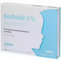 Kochsalz 3% Inhalat Pädia 20 st Inhalationsampullen
