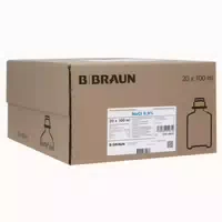Isotone Kochsalz Lösung 0,9% Braun Ecoflac Plus 10x1000 ml Infusionslösung