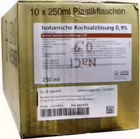 Kochsalzlösung 0,9% Plastikflaschen