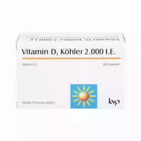 Vitamin D3 Köhler 2000 Ie 20 st Kapseln