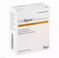 Unilipon 600 mg Filmtabletten