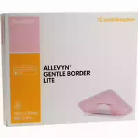 Allevyn Gentle Border Lite 10x10 cm Scha 10 st