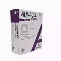 Aquacel Foam Adhäsiv 8x8 Cm Verband 10 St