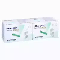 Glucoject Lancets Plus 33 G 100 St