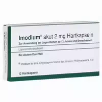 Imodium Akut Hartkapseln Reimport 12 St