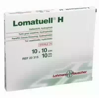 Lomatuell H Salbentüll 10x10 Cm