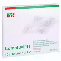 Lomatuell H Salbentüll 10x10 cm Steril 10 st