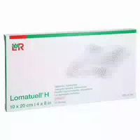 Lomatuell H Salbentüll 10x20 cm Steril 10 st