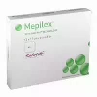 Mepilex 15x17 Cm Schaumverband 5 St
