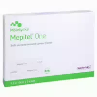 Mepitel One 7,5x10 cm Silikon Netzverban 10 st