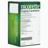 Nicorette Kaugummi 4 Mg Whitemint Reimport 105 St