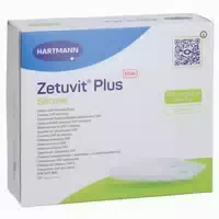Zetuvit Plus Silicone Steril 12,5x12,5 Cm