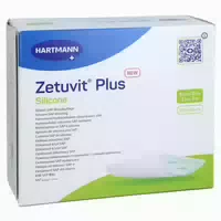 Zetuvit Plus Silicone Steril 8x8 Cm 10 St