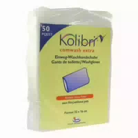 Kolibri Comwash Extra Waschhandschuh Unfol 16x24cm