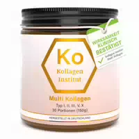 Kollagen Institut Bioaktives Multi Kollagen Pulver Für Haut, Haare, Nägel, Gelenke & Knochen