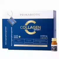 Kollagen Trinkampullen – Primabiotic Collagen Sport 10000 Mg Mit Orthokieselsäure | 90 Shots 30ml